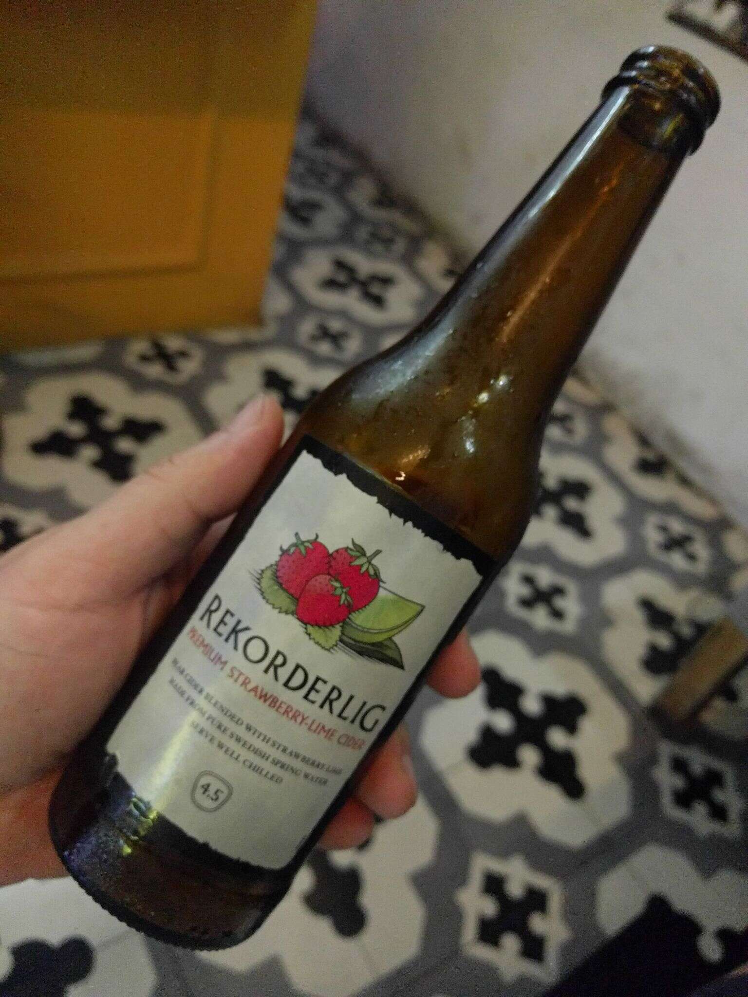 Rekorderlig Strawberry Lime 20170824 214917